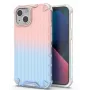 iLike Apple iPhone 14 Pink and Blue Armored Protect Case Azul