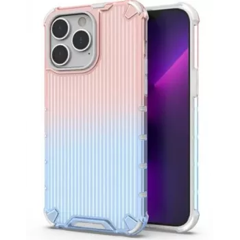 iLike Apple iPhone 14 Pro Capa Blindada Rosa e Azul Protect Case
