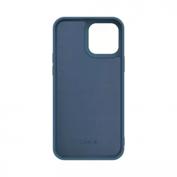 iLike Capa de silicone nano para Apple iPhone 14 Pro Max azul meia-noite
