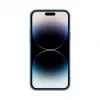 iLike Capa de silicone nano para Apple iPhone 14 Pro Max azul meia-noite