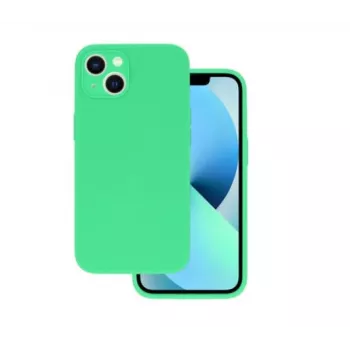 Capa de silicone iLike Lite para Apple iPhone 14 Pro Max menta
