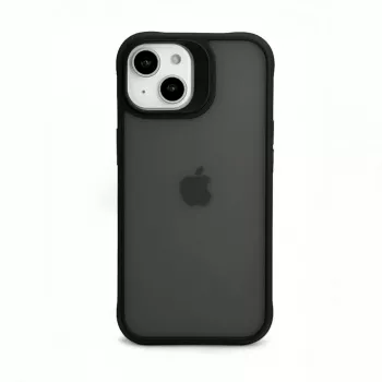 iLike Capa PC mate Newton para Apple iPhone 15, preto
