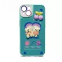 iLike Apple iPhone 15 Pro Capa Epoxy Cartoon Azul
