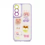 iLike Apple iPhone 15 Pro Capa EPOXY CARTOON lilás