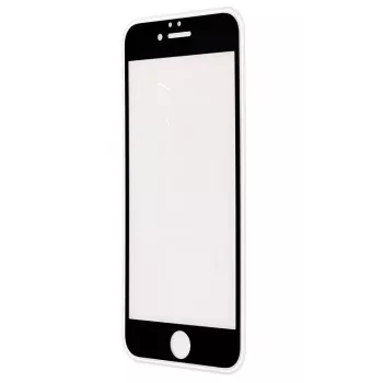 iLike protetor de ecrã em vidro temperado 2.5D Full Glue com moldura preta para Apple iPhone 6/6S