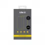 iLike Protetor de ecrã em vidro completo 2.5D Silk Print para Apple iPhone 6/6S preto