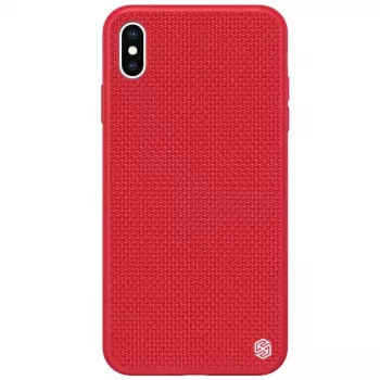 Capa rígida texturada iLike Apple iPhone X/XS vermelha