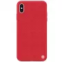 Capa rígida texturada iLike Apple iPhone X/XS vermelha