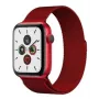 Pulseira magnética iLike Strap para Apple Watch 7/8 41 mm Vermelho