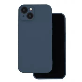 Capa de silicone iLike para Apple iPhone 16 6,1 polegadas azul-escuro