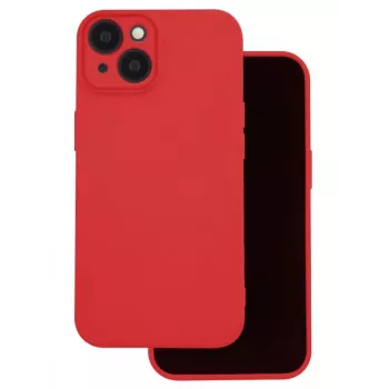 Capa de silicone iLike para Apple iPhone 16 6,1 polegadas vermelha