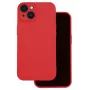 Capa de silicone iLike para Apple iPhone 16 6,1 polegadas vermelha
