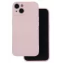 Capa de silicone iLike para Apple iPhone 16 6,1 polegadas Rosa