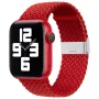 iLike Bracelete em tecido entrançado para Apple Watch 38/40/41mm vermelho