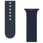 iLike Bracelete de silicone APS para Apple Watch Ultra/8/7/6/5/4/3/2/SE (45/44/42mm) - azul-escuro