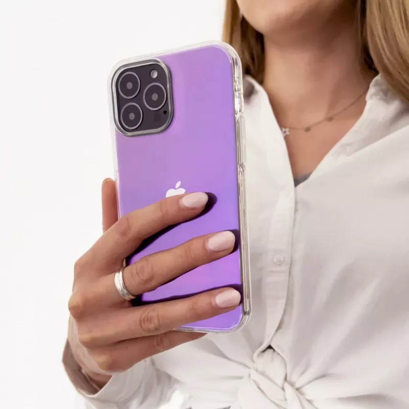 iLike Aurora Capa para Samsung Galaxy A13, Violeta