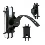iLike Suporte de bicicleta IPH01BK preto - suporte universal de guiador para smartphones 4,0-6,5 polegadas