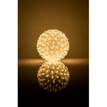 iLike Bumba Flower Ball RS-209 100 LED luz decorativa branco quente D-14cm