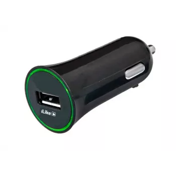 iLike Carregador de Carro ICC01 Preto
