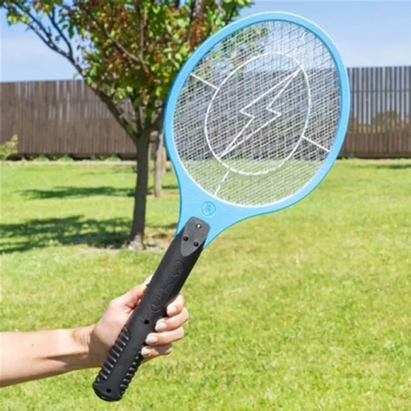Armadilha elétrica para insetos iLike 3W 3500V grelha silenciosa mata-mosquitos interior com 300mAh incorporado