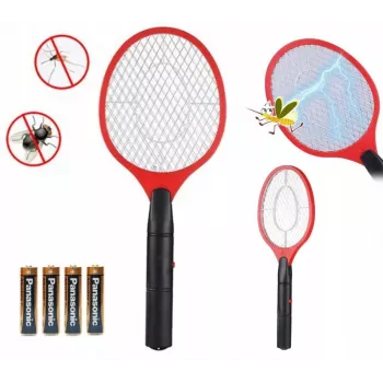 iLike Armadilha elétrica para insetos 3W silenciosa para mosquitos interior grelha 1500V alimentada por pilhas