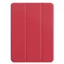 iLike Capa tipo suporte Tri-Fold em pele ecológica para Galaxy Tab A9 / A11 8.7 X110 Rosa coral