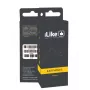 iLike IEA01WH Auscultadores In-Ear com Fios, Microfone e Controlos em Linha, Jack 3,5 mm, Branco