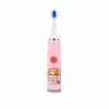 iLike Kids W3 escova de dentes elétrica (a pilhas) +3 cabeças rosa