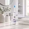 iLike Kids W3 escova de dentes elétrica (a pilhas) +3 cabeças branco