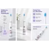 iLike Kids W3 escova de dentes elétrica (a pilhas) +3 cabeças branco