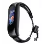 iLike Bracelete Metálica Preta para Xiaomi Mi Band 6 / 5 / 4 / 3