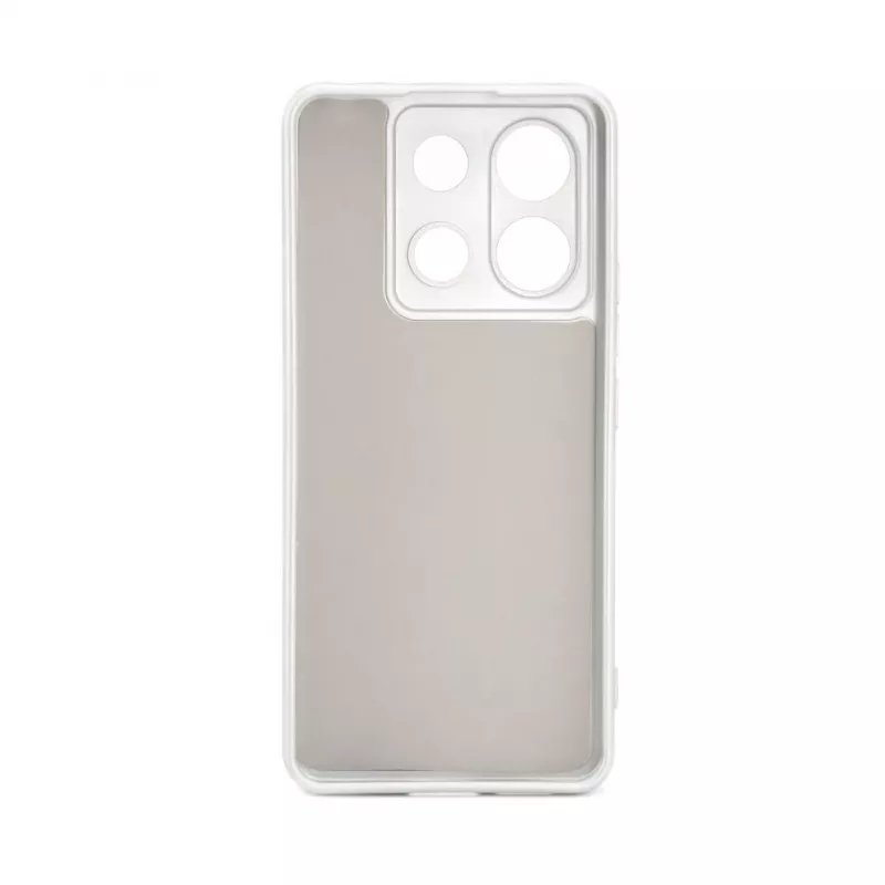 iLike Capa Nano de silicone para Xiaomi Poco X6, prateado
