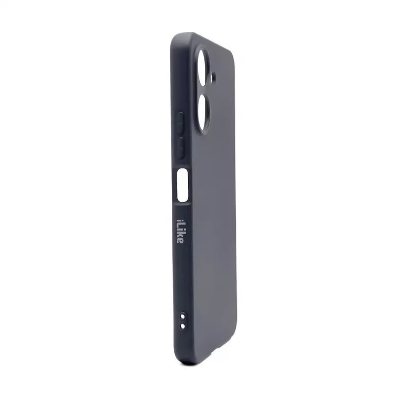 Capa de silicone Nano iLike para Xiaomi Redmi 13C 4G / Poco C65, azul meia-noite