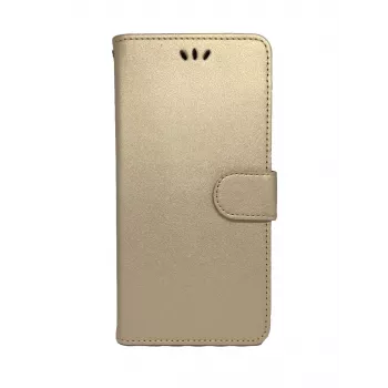 iLike OnePlus 5T capa tipo livro dourada