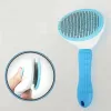iLike Escova inteligente para animais de estimação para cães e gatos – escova desembaraçadora de silicone macio para pelo de 15–25 mm