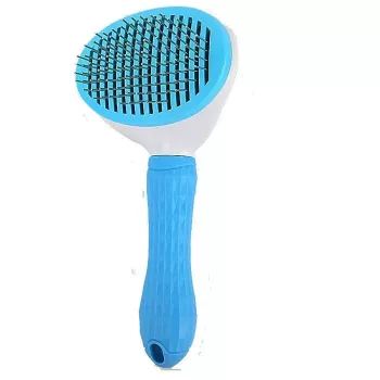 iLike Escova inteligente para animais de estimação para cães e gatos – escova desembaraçadora de silicone macio para pelo de 15–25 mm