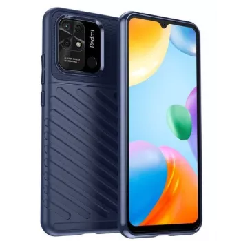 Capa iLike Flexible Armored para Redmi 10C / Poco C40 Azul