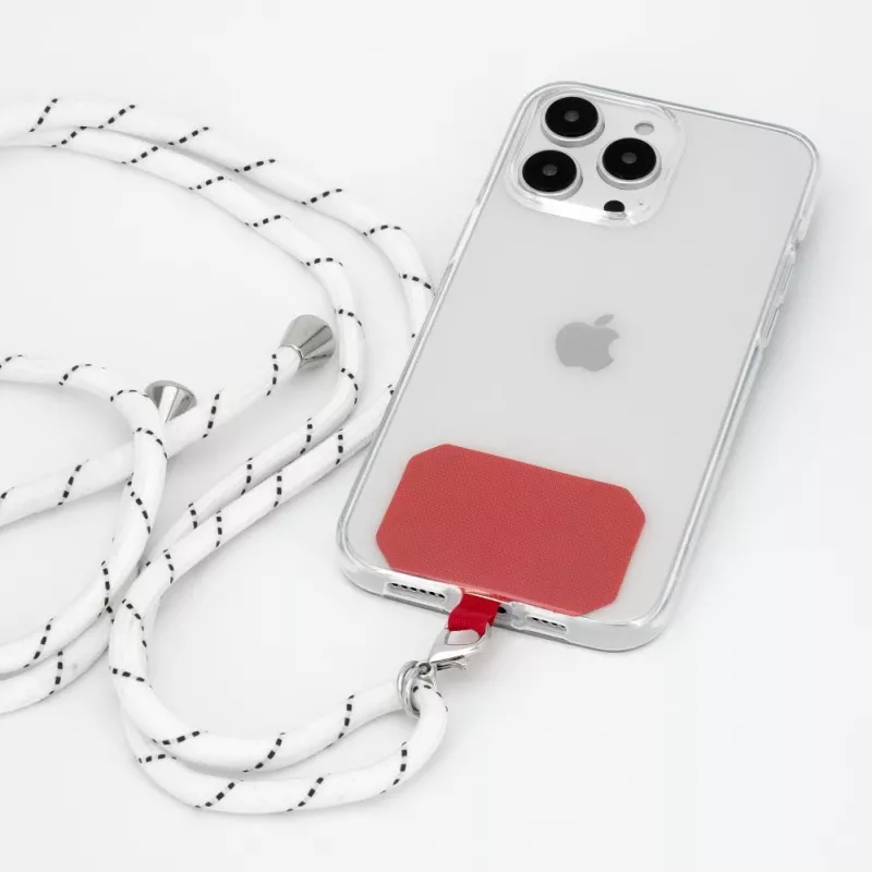 iLike Pega universal removível para telemóvel para correias, Vermelho