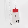 iLike Pega universal removível para telemóvel para correias, Vermelho