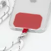 iLike Pega universal removível para telemóvel para correias, Vermelho