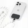 iLike Pega universal removível para telemóvel para correias, Preto