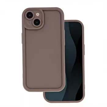 iLike Capa TPU Rim para Samsung Galaxy A05S castanha