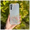 iLike Samsung Galaxy A14 5G Capa de silicone Water Glitter Rainbow