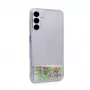 iLike Samsung Galaxy A14 5G Capa de silicone Water Glitter Rainbow