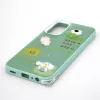 iLike Capa Epoxy Cartoon para Samsung Galaxy A15 verde-clara
