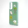 iLike Capa Epoxy Cartoon para Samsung Galaxy A15 verde-clara