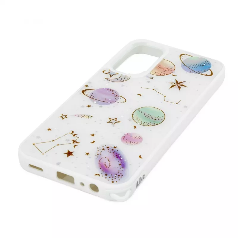 iLike Samsung Galaxy A15 Capa Epoxy Cartoon branca