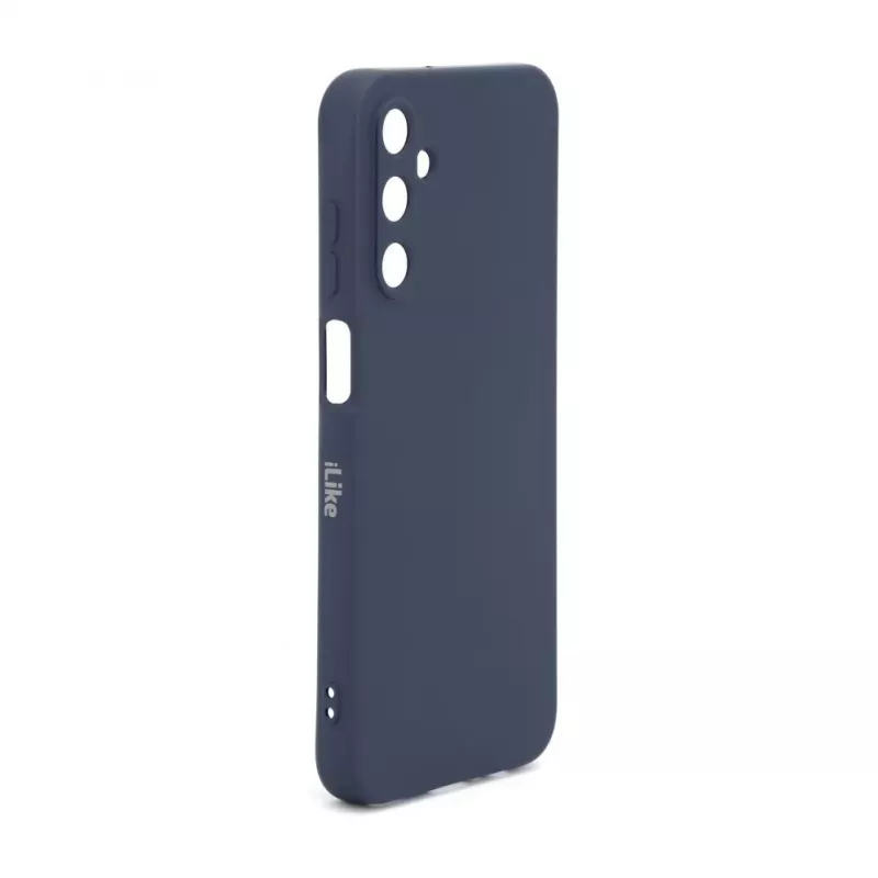 iLike capa de silicone nano para Samsung Galaxy A15, azul meia-noite