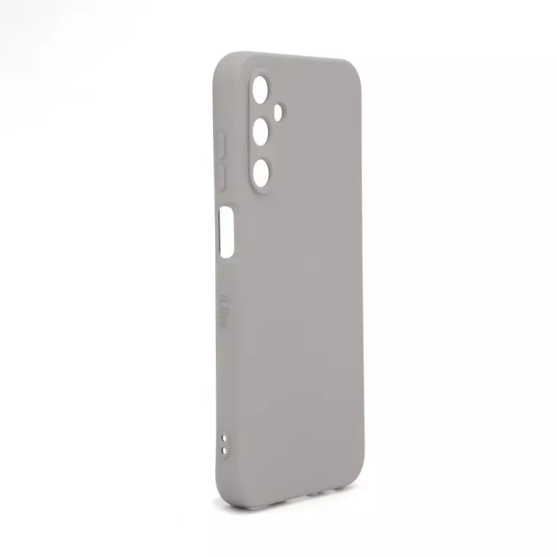 Capa de silicone nano iLike para Samsung Galaxy A15 Prateada