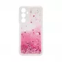 iLike Capa de Silicone Water Glitter Rosa para Samsung Galaxy A15